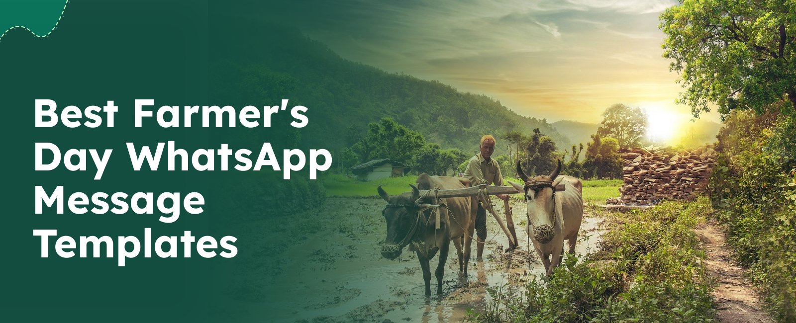 Farmers day WhatsApp message templates