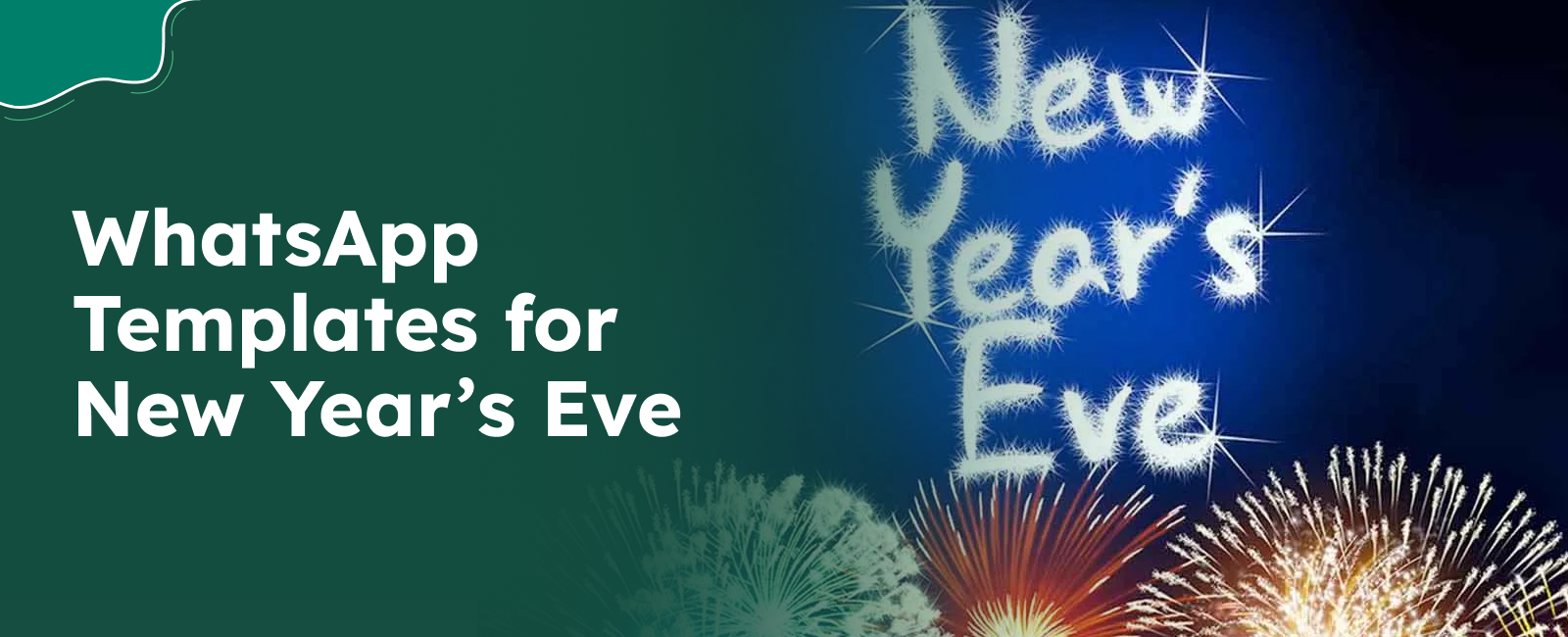 WhatsApp templates for New Year's Eva celebration