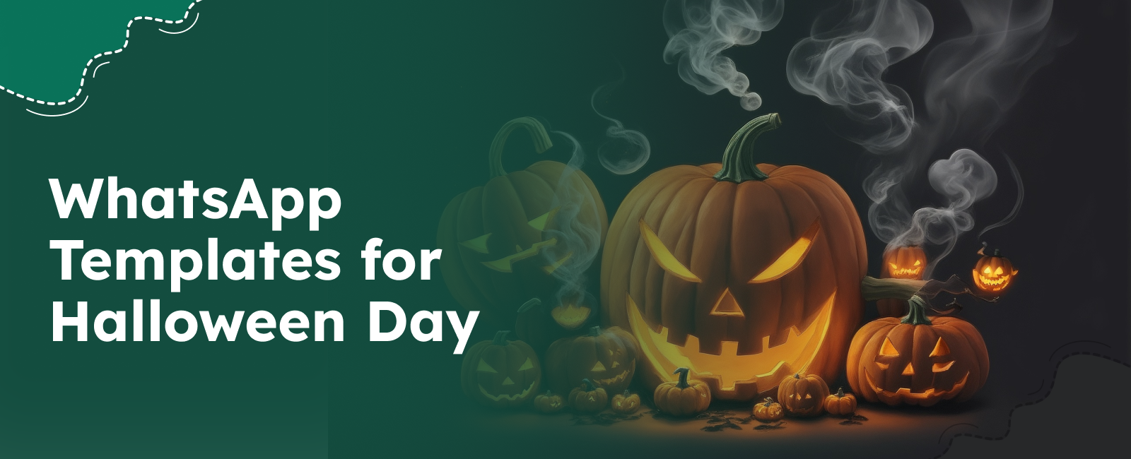 WhatsApp templates for Halloween Day