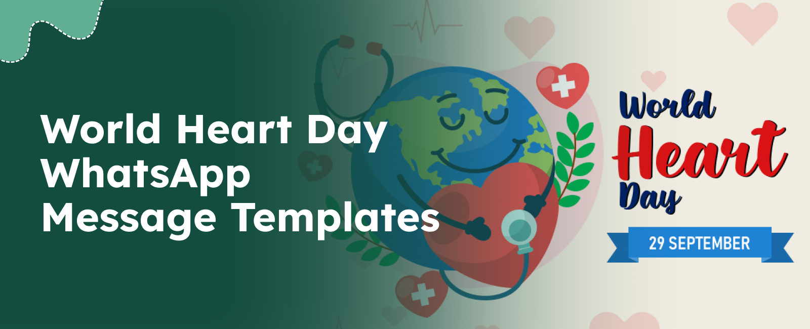WhatsApp templates for World Heart Day