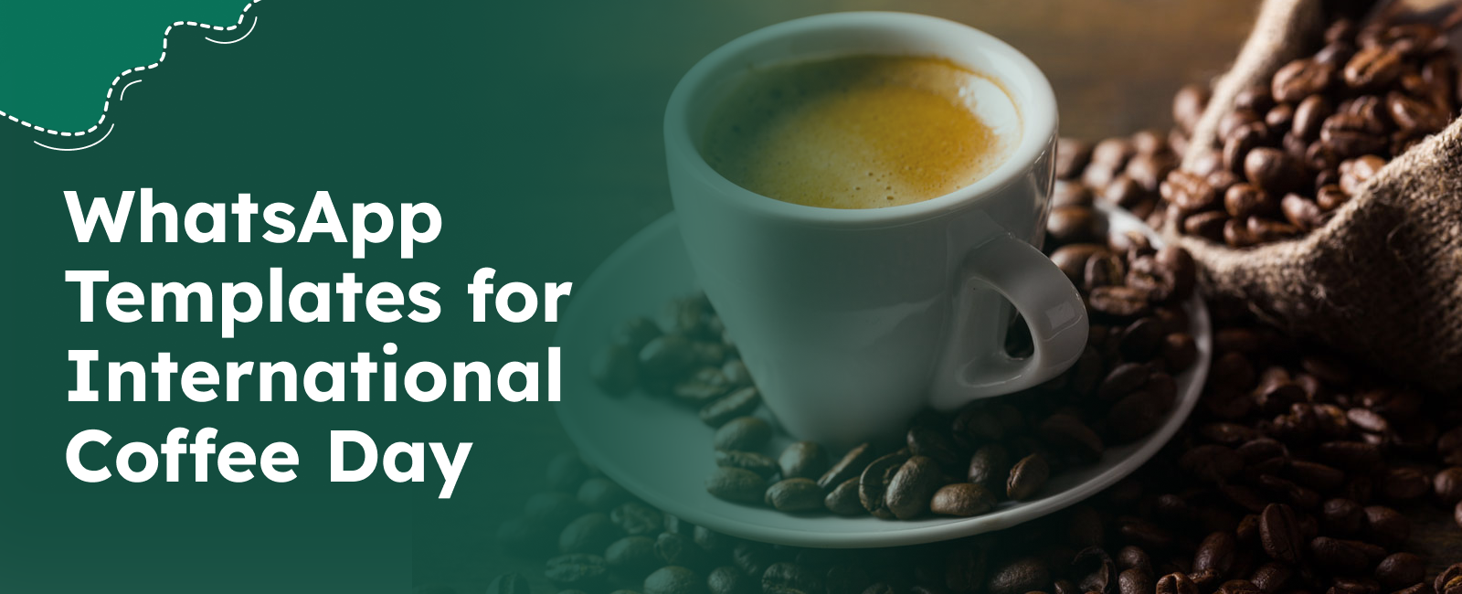 WhatsApp templates for International Coffee Day
