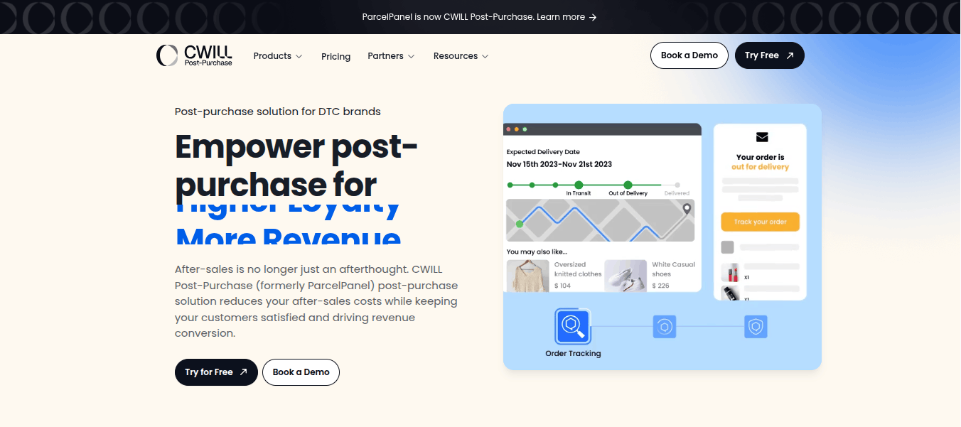 Parcel Panel app
