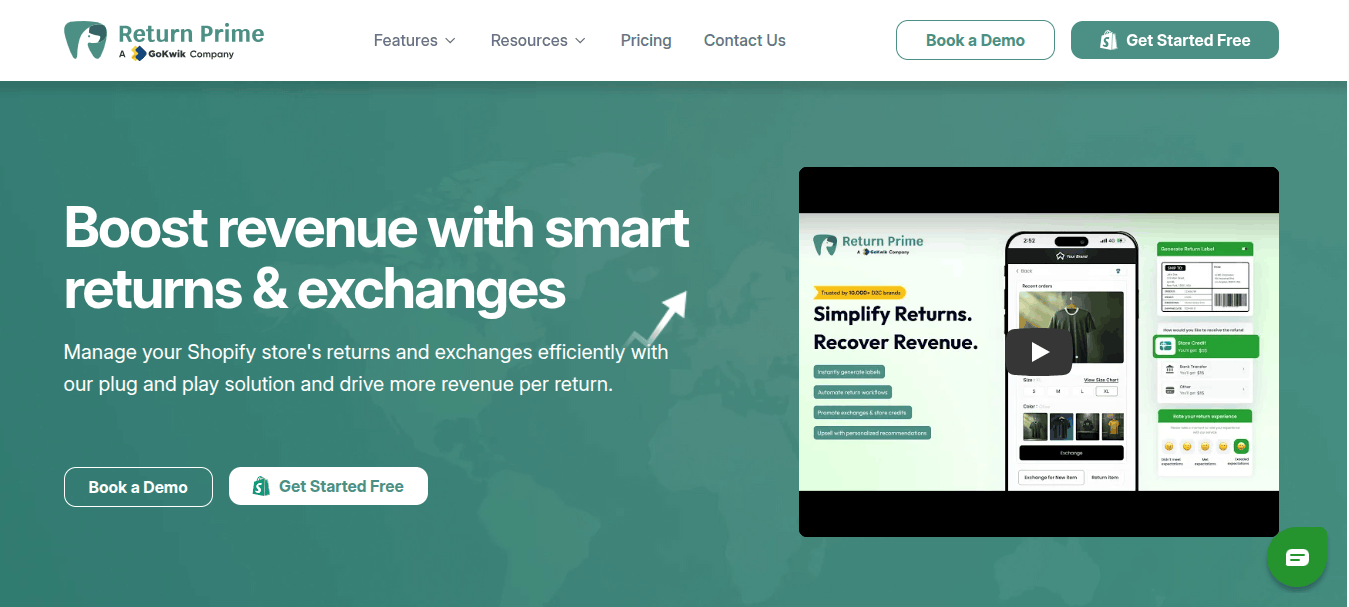Return Prime app