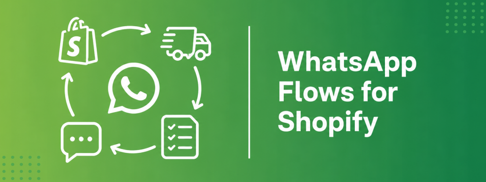 تدفقات واتساب لمتاجر Shopify