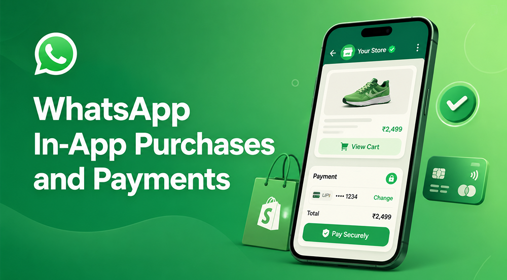 покупки внутри приложения WhatsApp